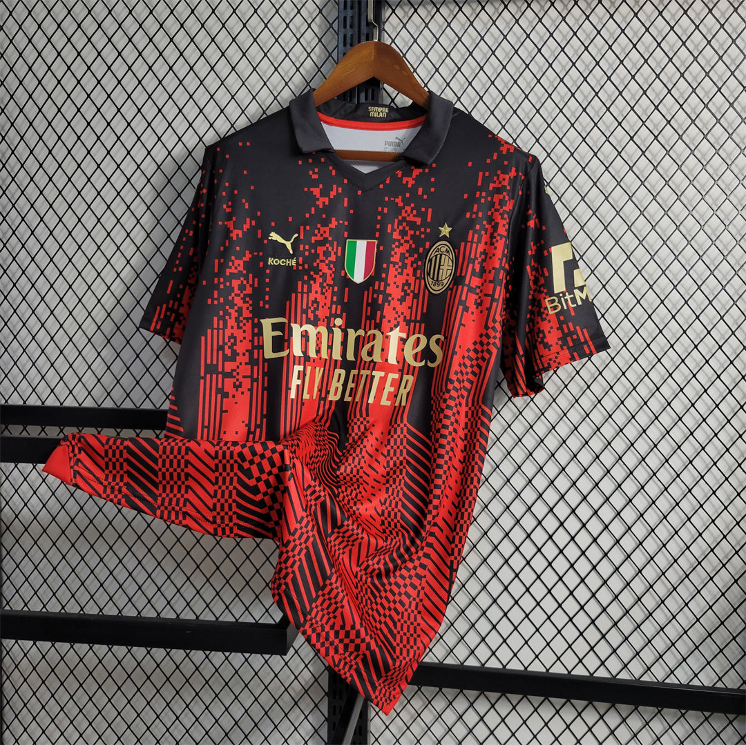 AC Milan 4th Away 2023/24 Kit Concept