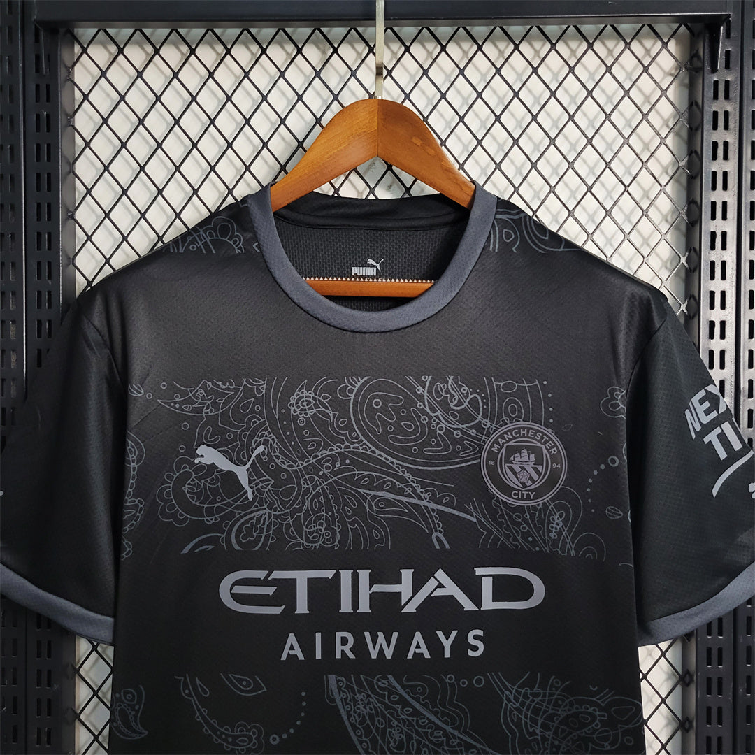 Manchester City Black 2023/24 Kit Concept