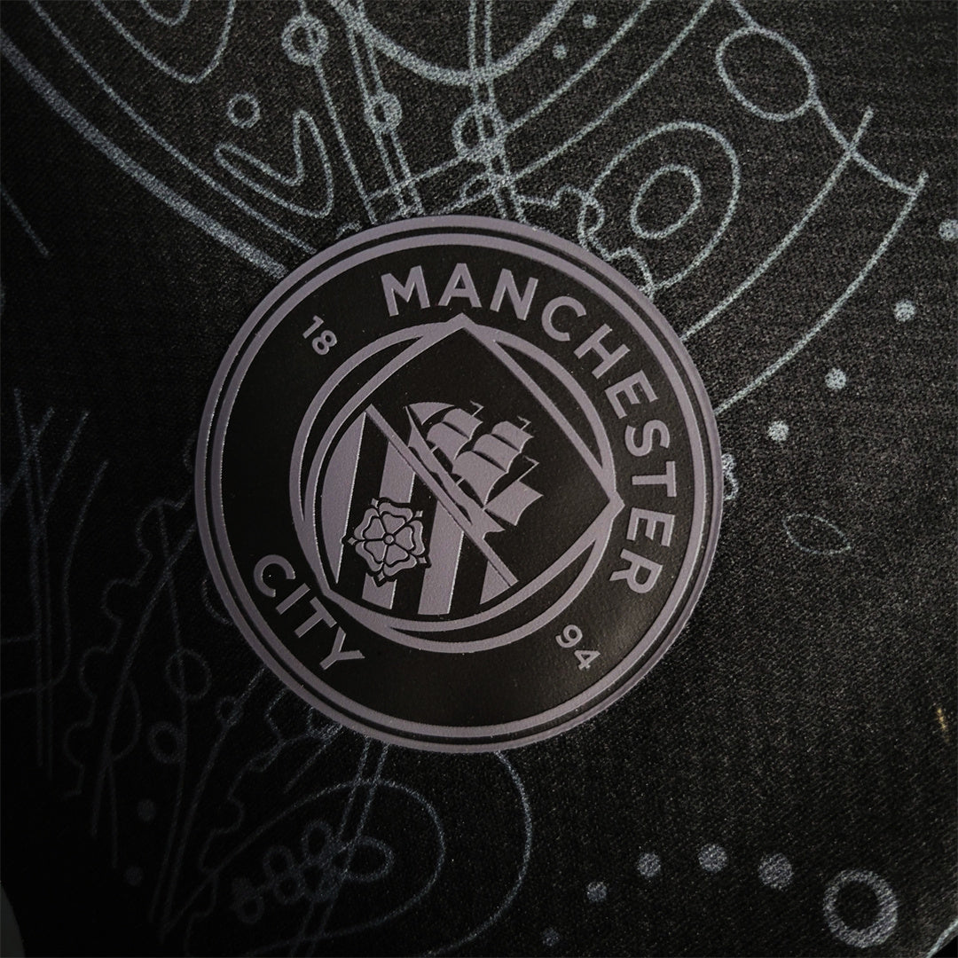 Manchester City Black 2023/24 Kit Concept